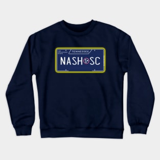 TN License Plate- NASH SC Crewneck Sweatshirt